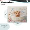Stupell Industries Baby Cattle in Floral Tub Canvas, design by Shawna Stewart